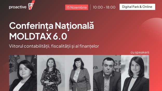 Conferința Națională MOLDTAX 6.0 