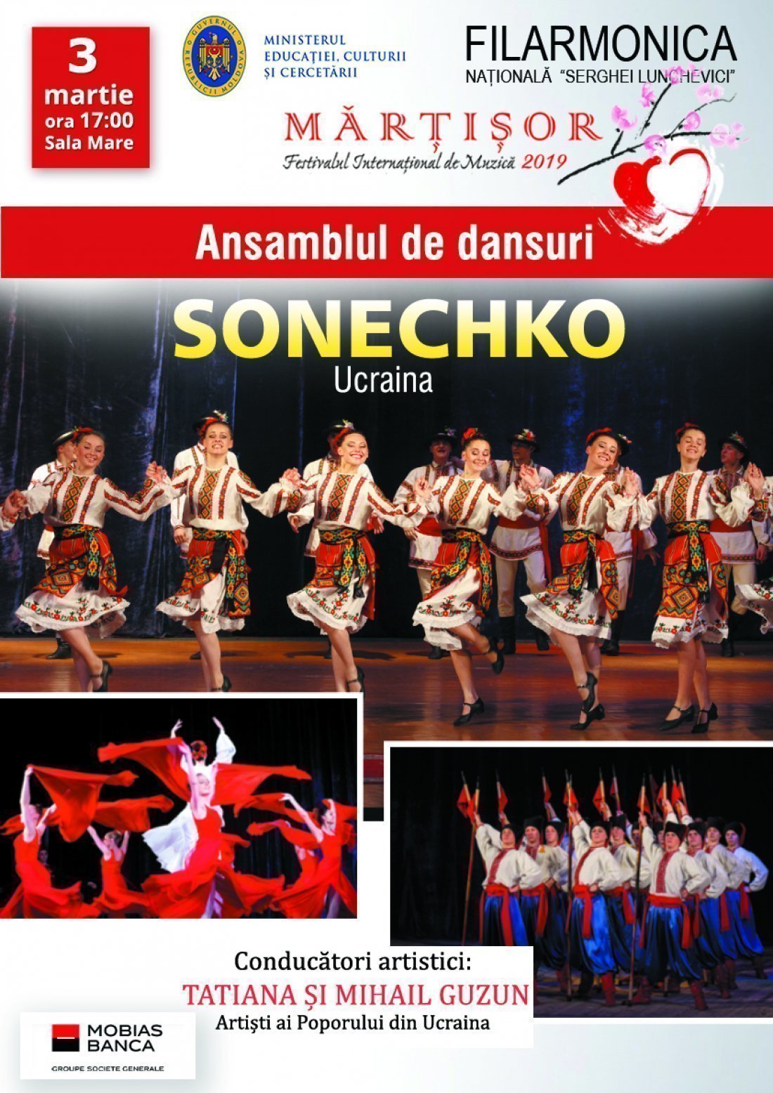Ansamblul de dansuri Sonechko, Ucraina