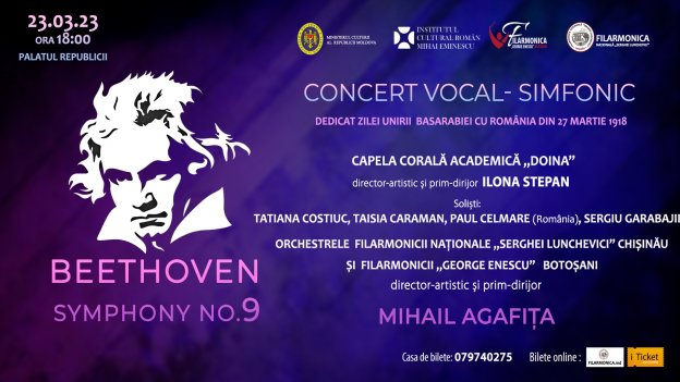 Concert Vocal-Simfonic - Simfonia NR.9 de Ludwig Van Beethoven