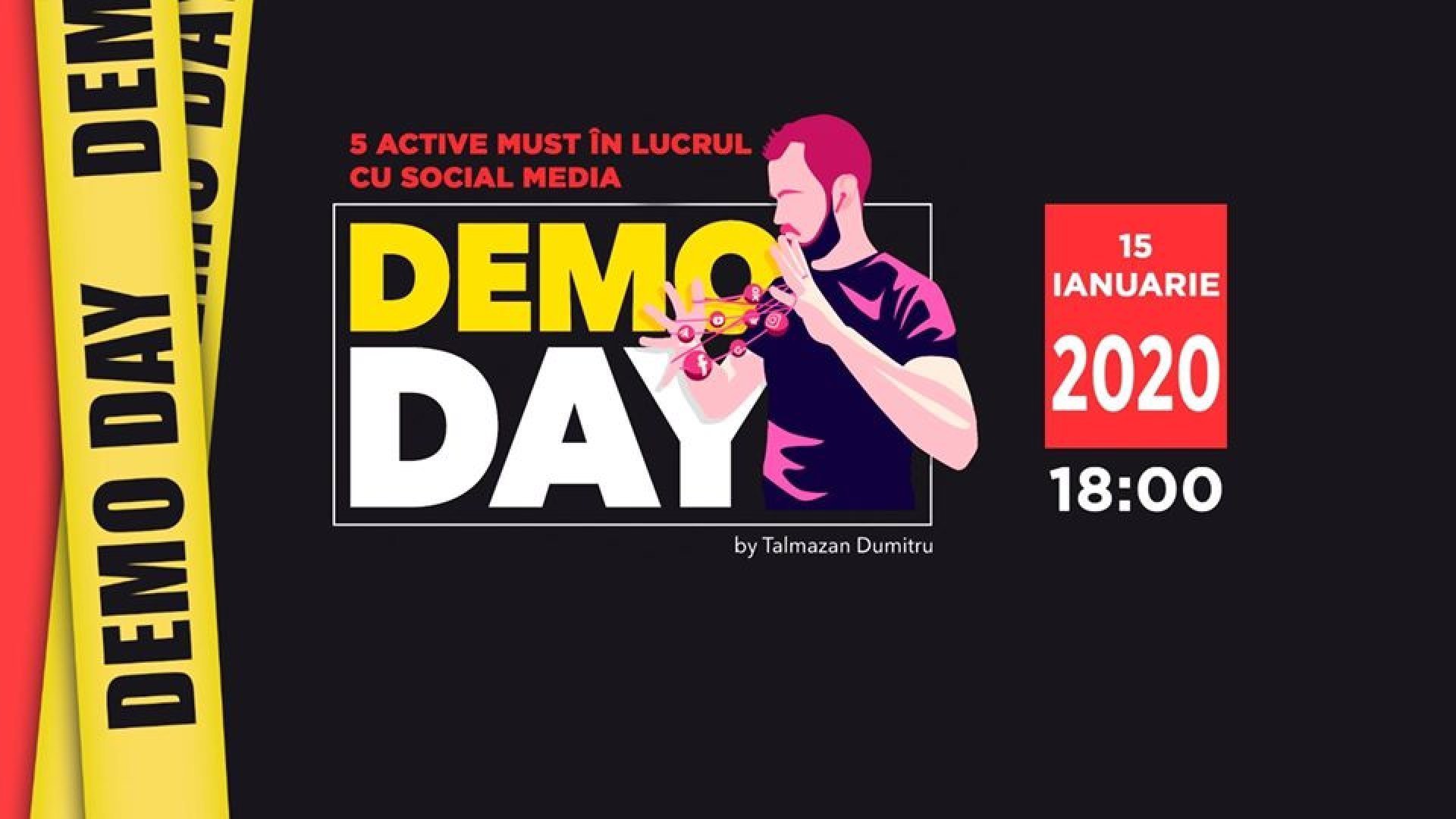 DemoDay - 5 active must în lucrul cu Social Media în 2020 | 24.02.2020