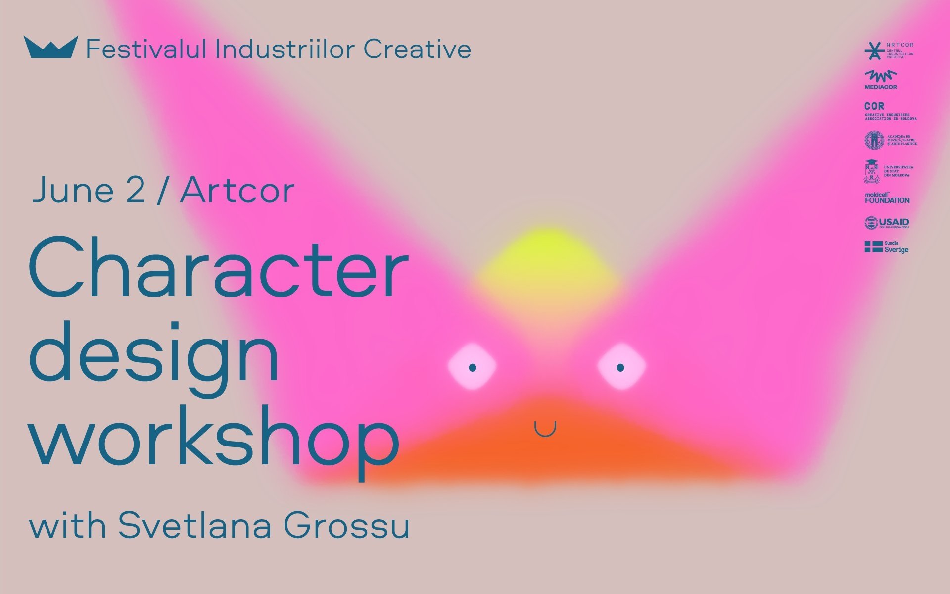 Atelier Character Design | Festivalul Industriilor Creative