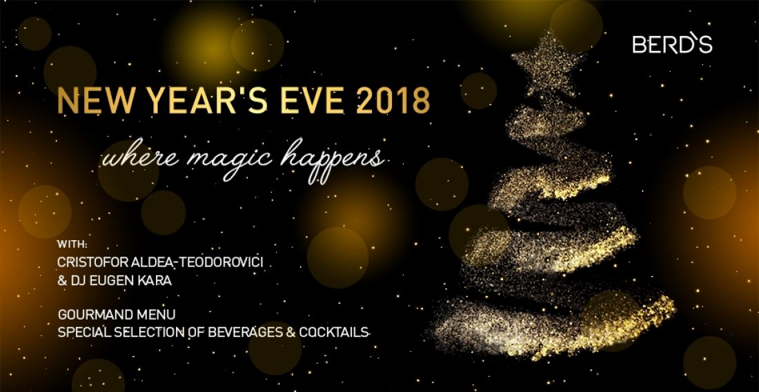 New Year`s Eve 2018 at Berd`s