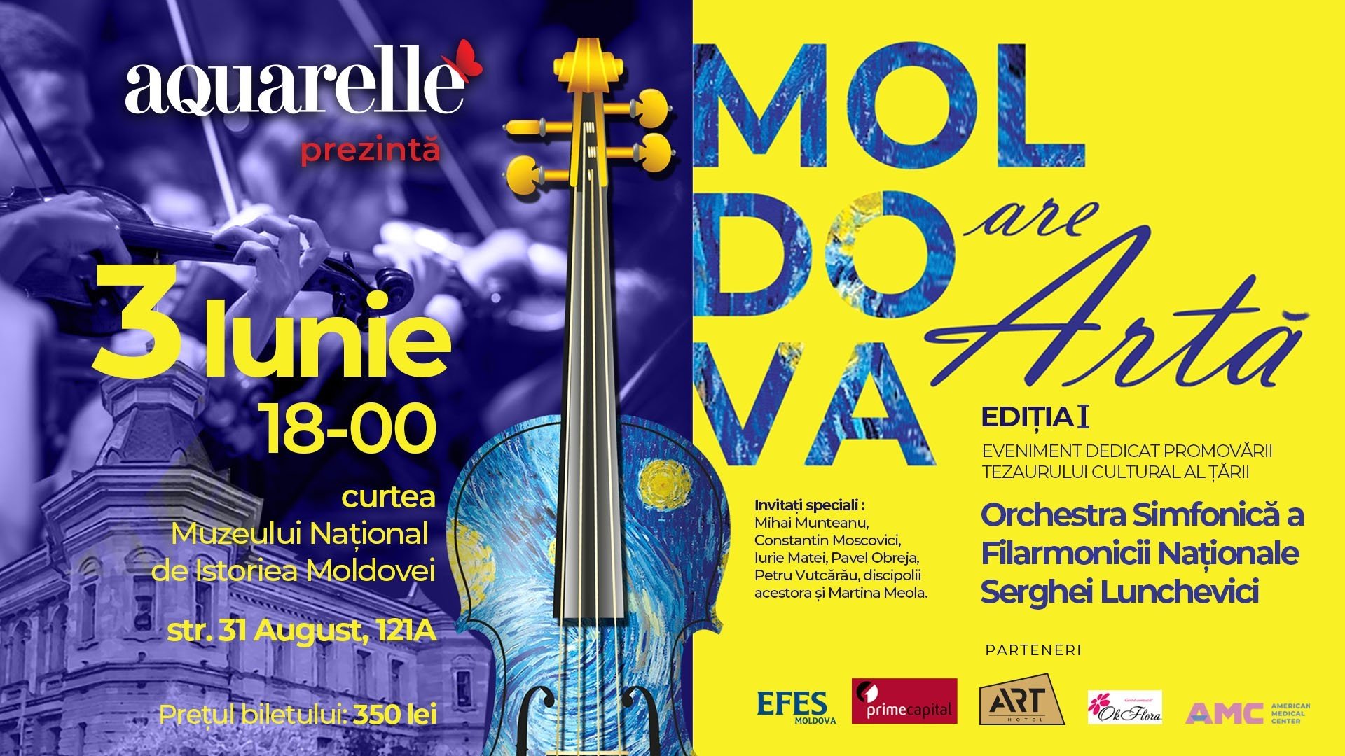 "Moldova are artă" - Eveniment dedicat promovării tezaurului cultural al țării