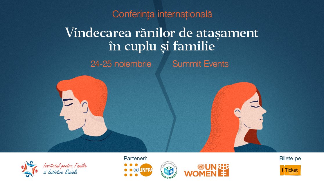 Conferința internațională „Vindecarea Rănilor de Atașament în Cuplu și Familie”