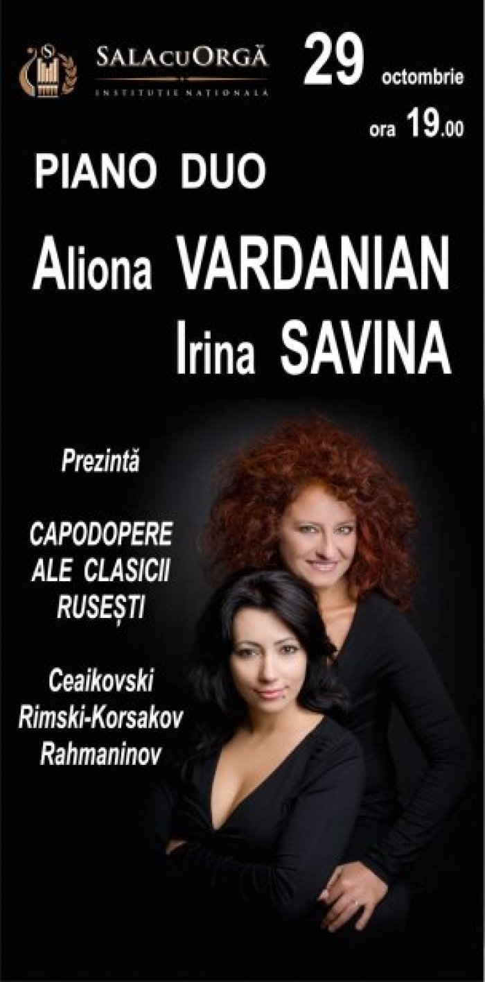 Duo de pian Aliona VARDANIAN - Irina SAVINA