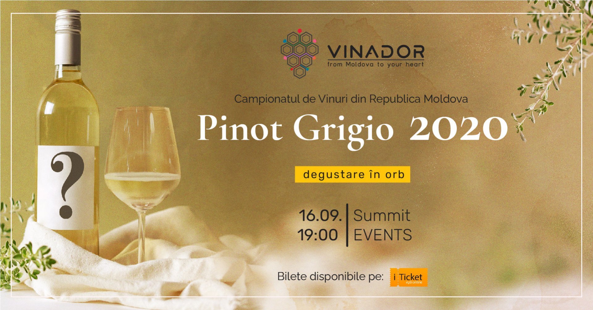 Campionatul de Vinuri din R. Moldova. Editia 6 - Pinot Grigio 2020
