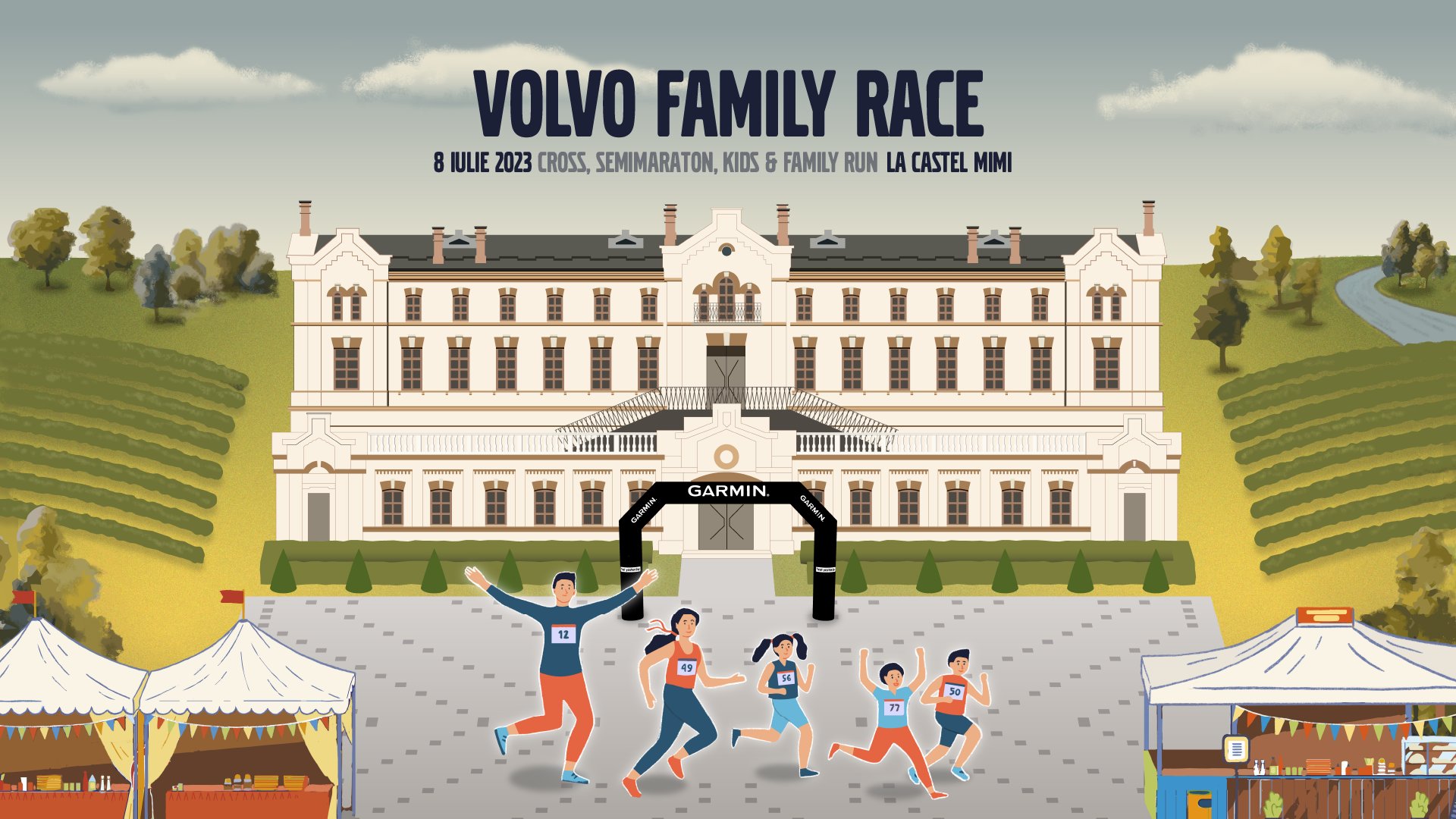 VOLVO FAMILY RACE la Castel Mimi