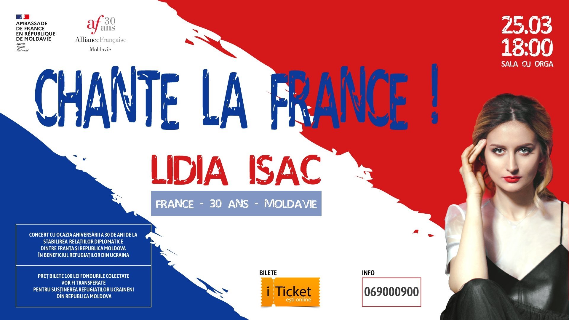 LIDIA ISAC - CHANTE LA FRANCE