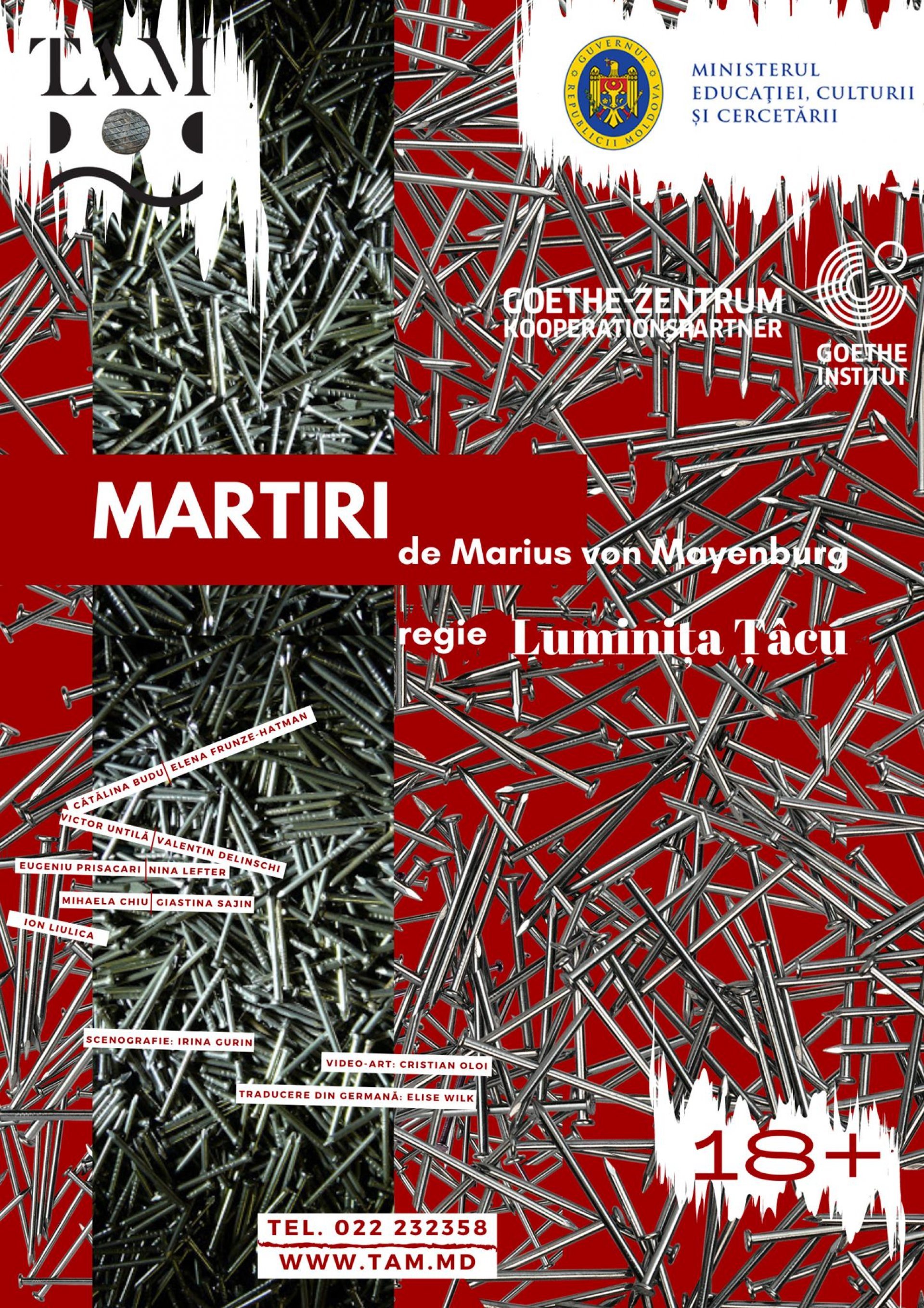 "Martiri" de Marius von Mayenburg premiera
