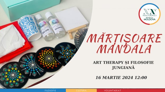 Art Therapy și Filosofie Jungiană: Mărțișoare Mandala