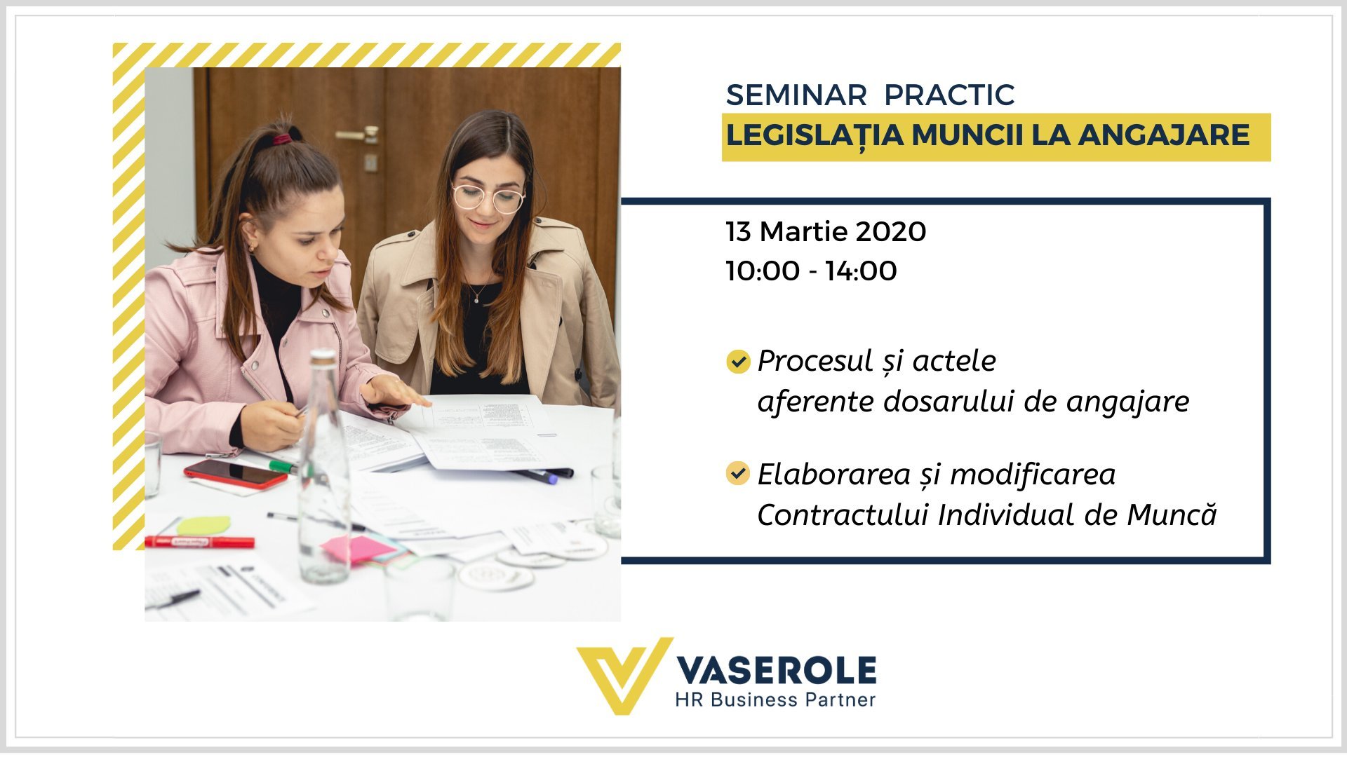 Seminar practic - Legislatia muncii la angajare 