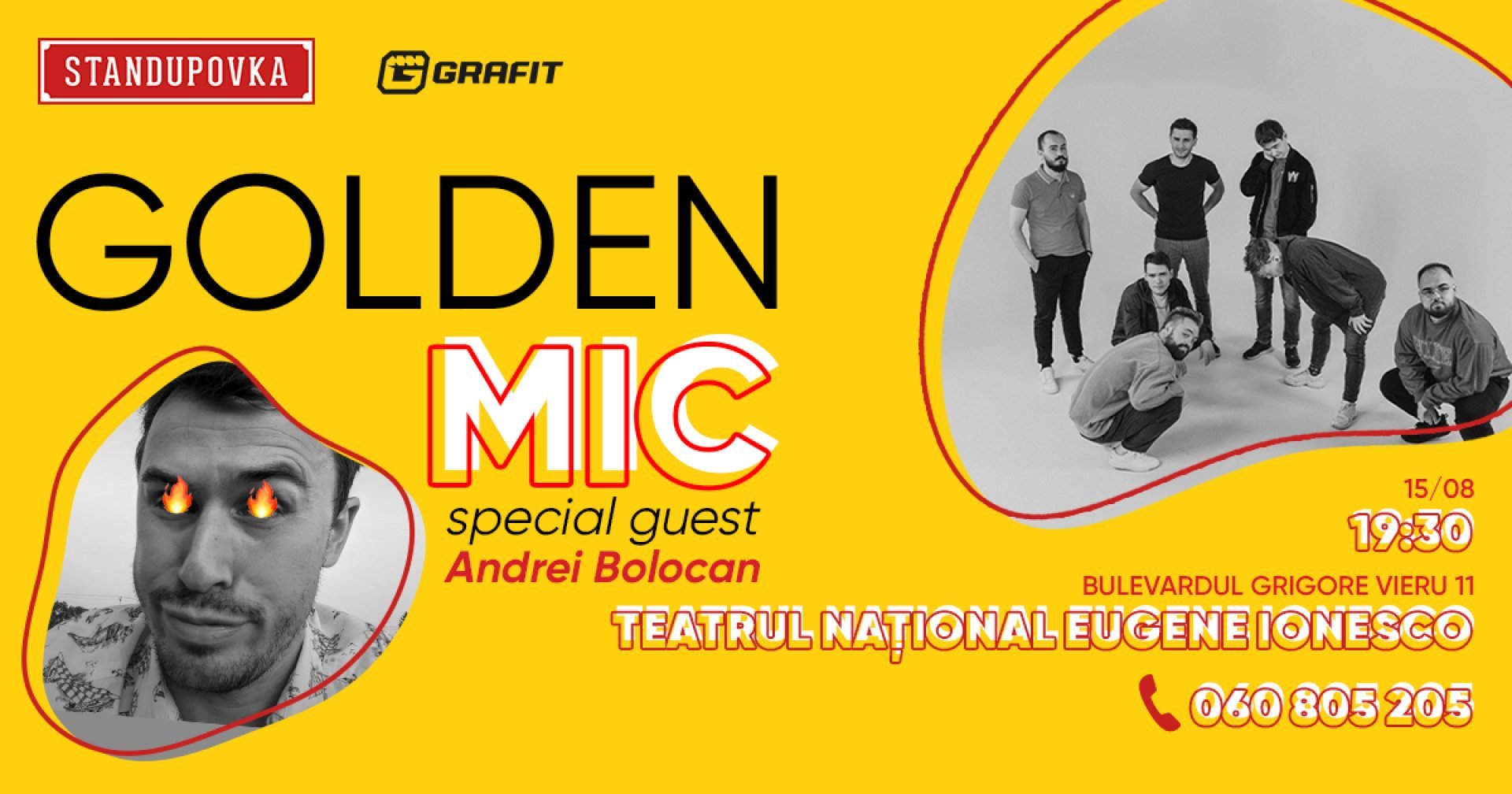 Golden Mic | Special guest Andrei Bolocan