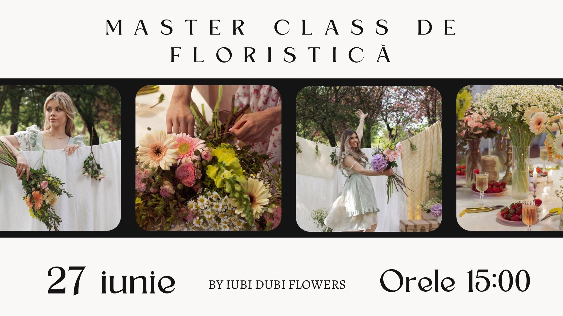 Master-class de floristică Iubi Dubi Flowers