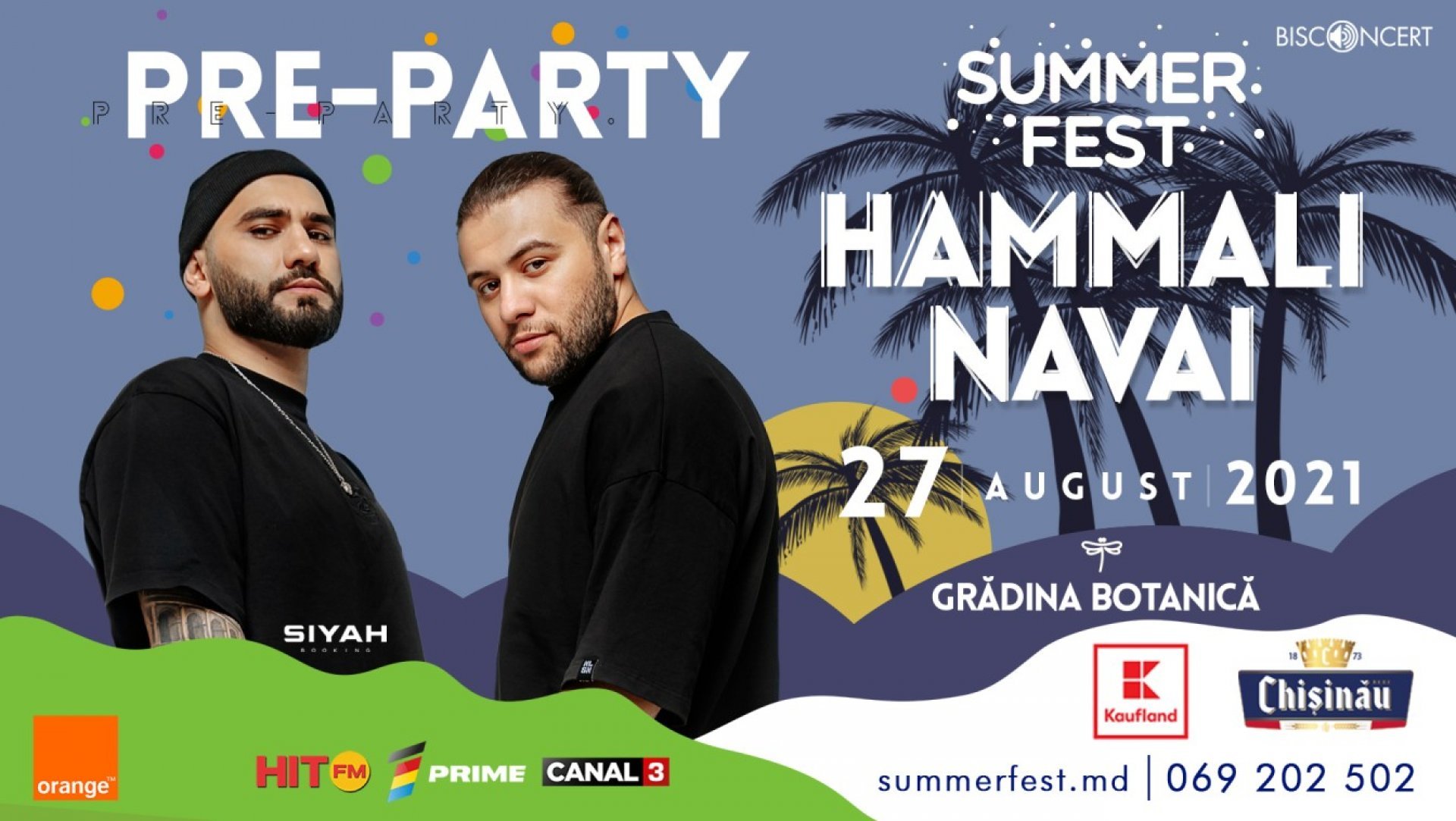 Pre-Party SummerFest 2021 - HammAli & Navai 