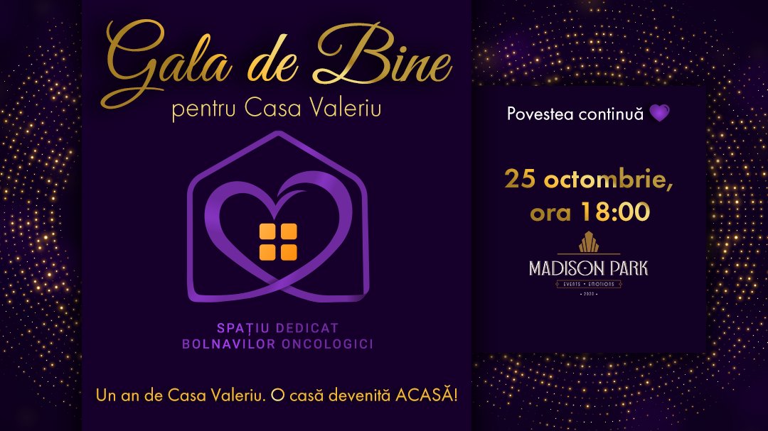 Gala de Bine pentru Casa Valeriu