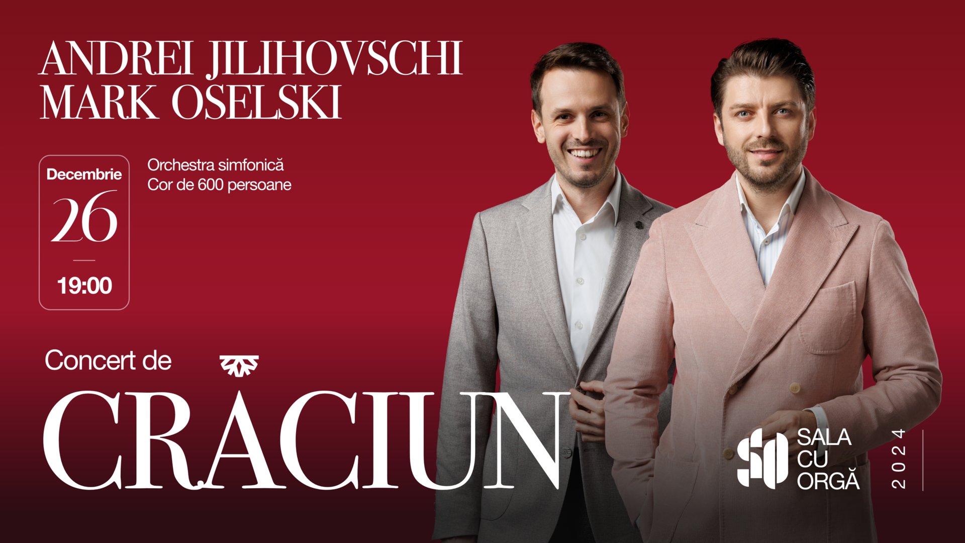 Andrei Jilihovschi și Mark Oselski - Concert de Crăciun