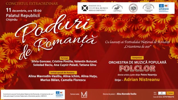 Concert Extraordinar – „PODURI DE ROMANȚĂ"