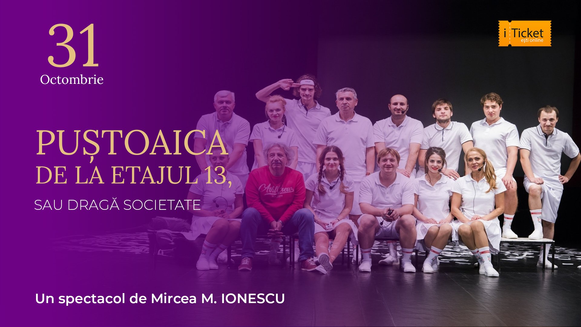 PUȘTOAICA DE LA ETAJUL 13, SAU DRAGĂ SOCIETATE 