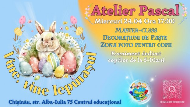 Atelier Pascal / Master Class „Decorațiuni de Paște”