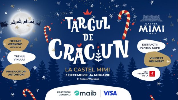 Târgul de Crăciun la Castel Mimi!