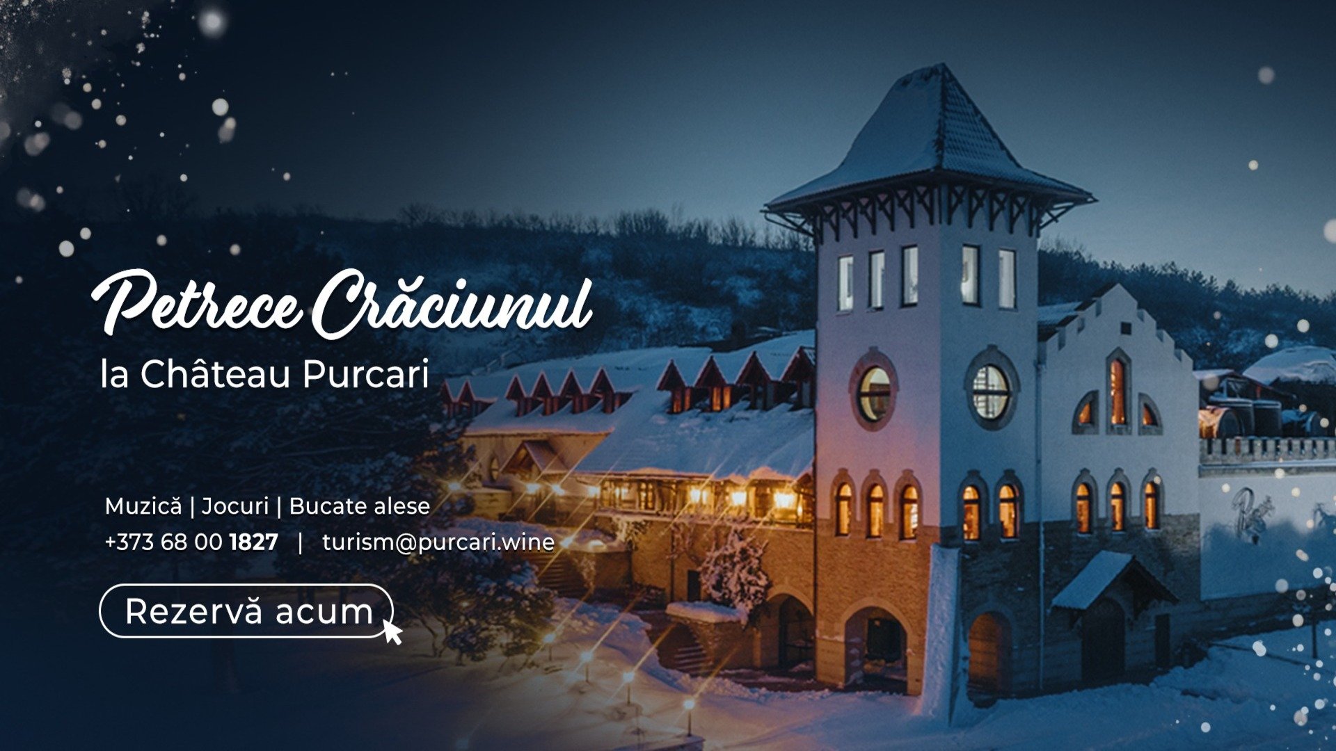 Crăciunul La Château Purcari