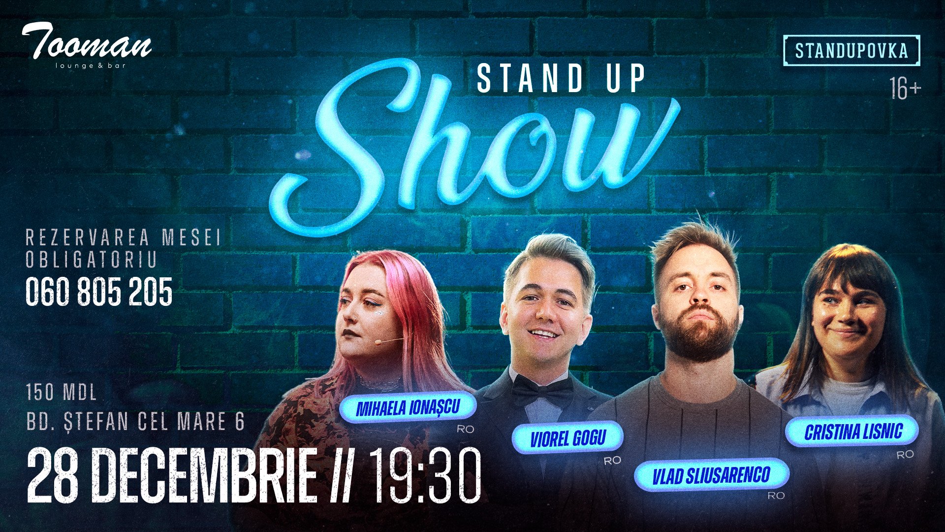 Stand UP Show 28.12  