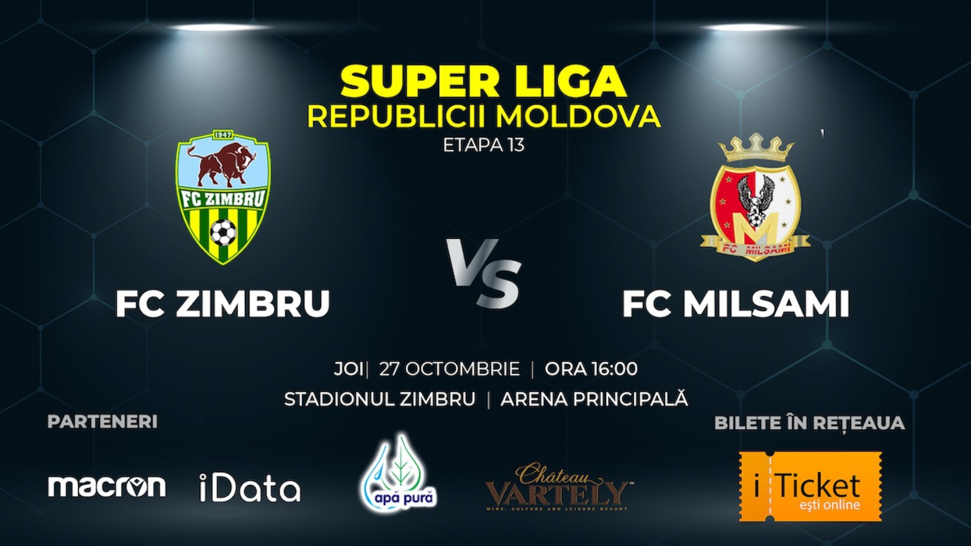 Superliga: Zimbru Chișinău - Milsami Orhei