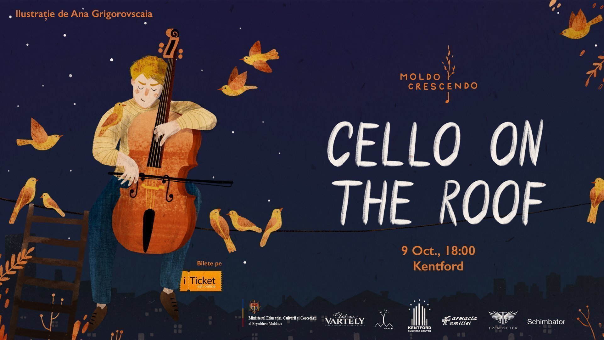 Moldo Crescendo - Cello on the roof