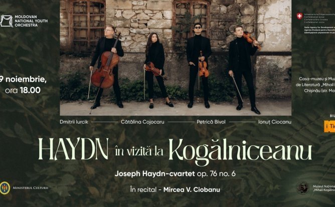 Recital de muzică clasică - ”Haydn în vizită la Kogălniceanu”