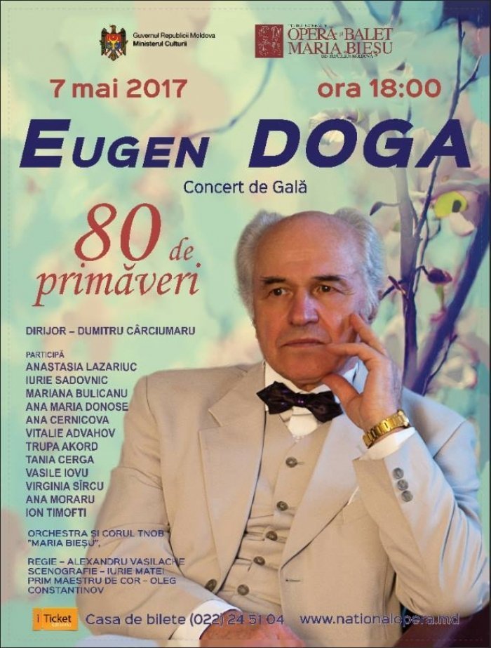 EUGEN DOGA - 80 DE PRIMAVERI