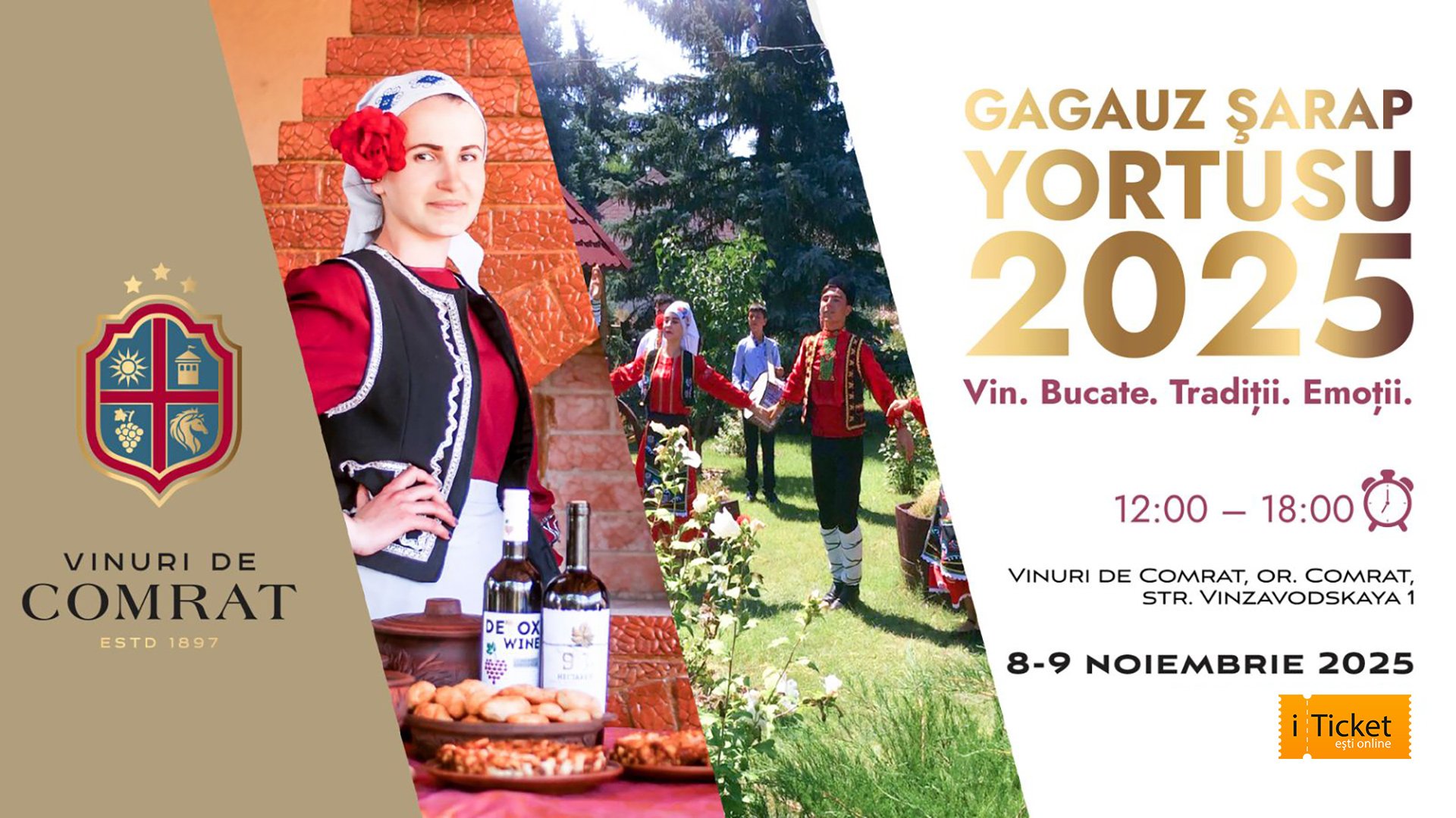 Gagauz Şarap Yortusu 2025 at Vinuri de Comrat