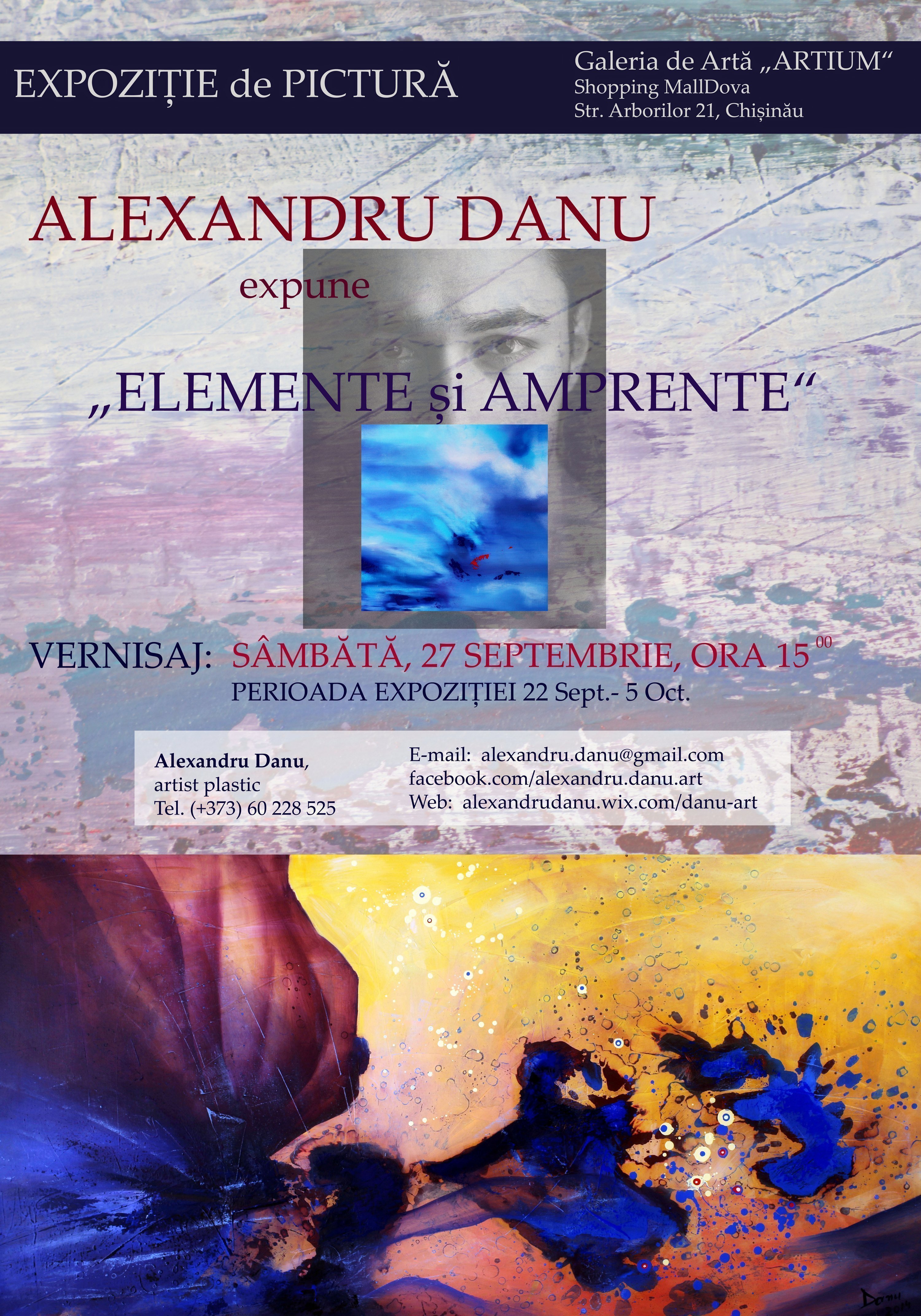 Elemente si Amprente - de artistul plastic Alexandru Danu