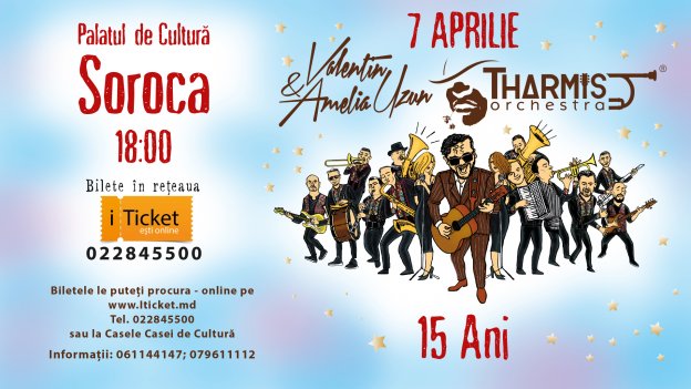 Concert la Soroca - Valentin Uzun și Orchestra Tharmis - 15 ani
