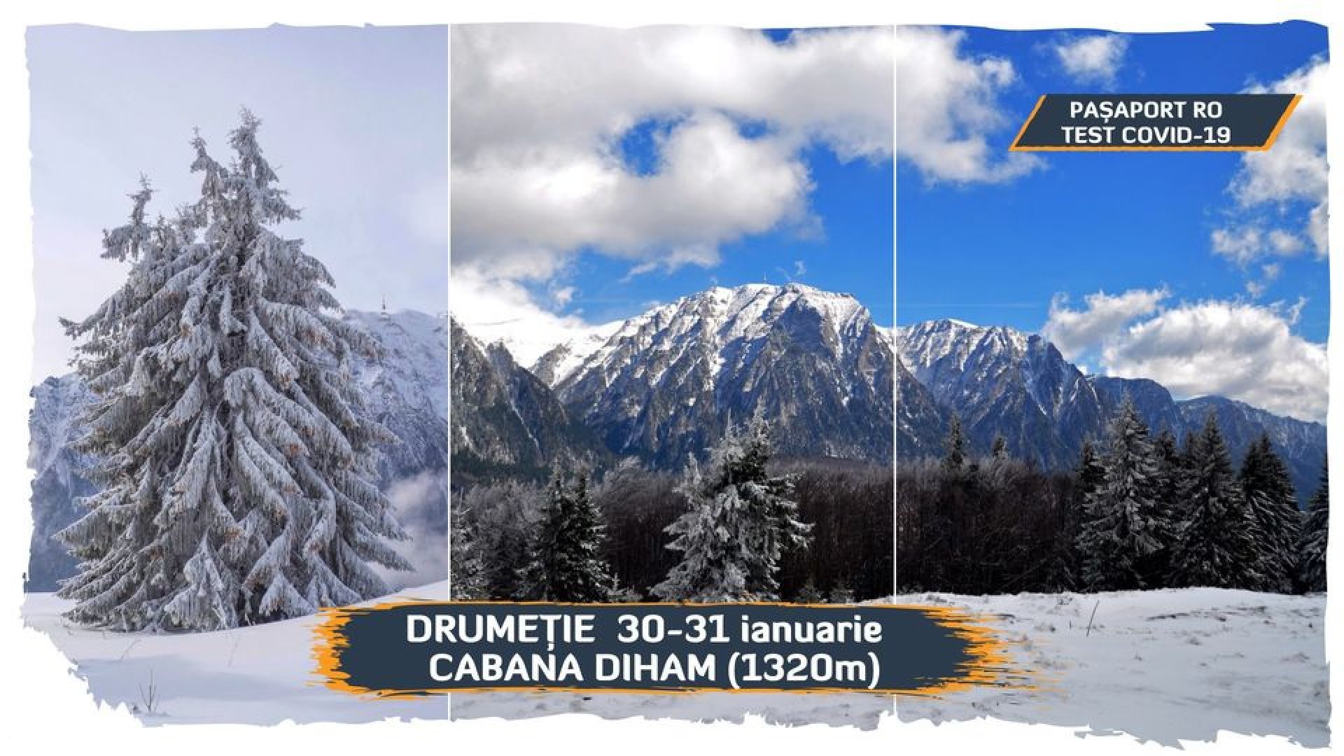 Drumeție 30-31 ianuarie | Cabana Diham 1320 m
