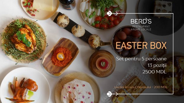 Coșul de Paște de la BERD`S Restaurant Arome Locale