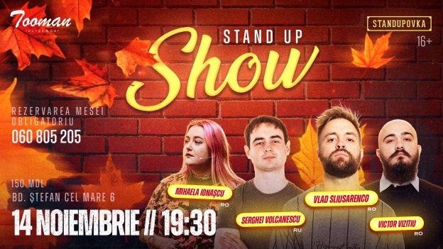 Stand UP Show 14 Noiembrie