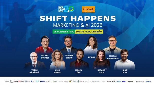 CONFERINȚA SHIFT HAPPENS by Kooperativa