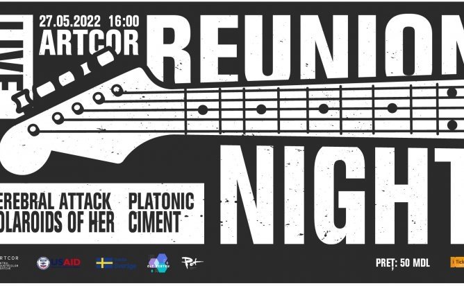 Reunion Night Live / Cerebral Attack \ Ciment | Platonic | Polaroids of Her