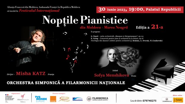 Concert Simfonic, Nopțile Pianistice, ediția a 21-a