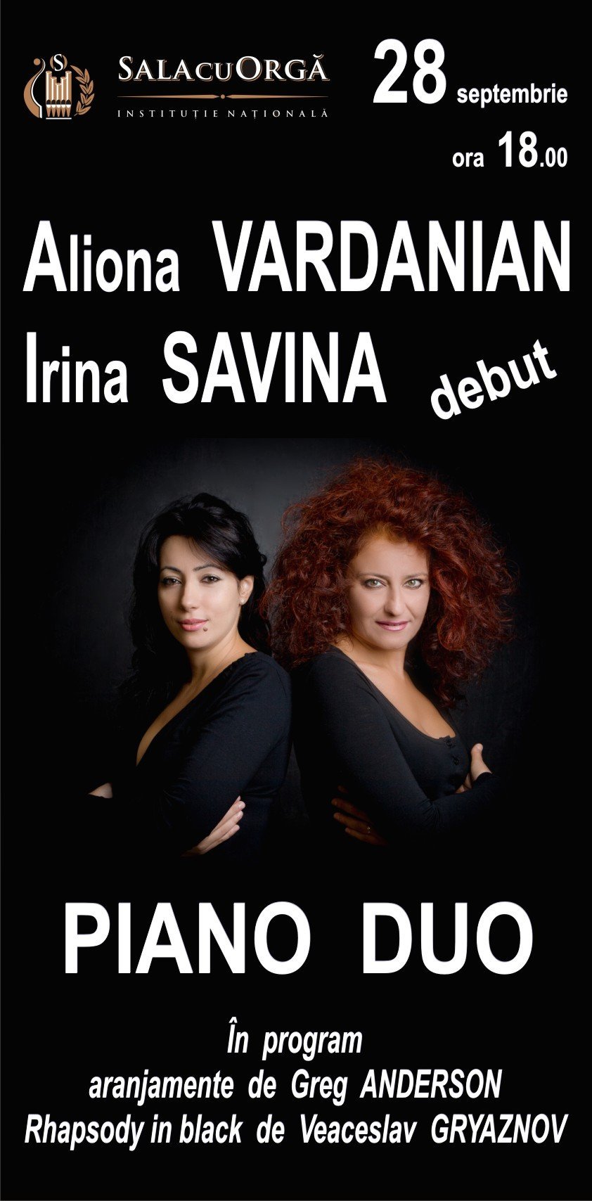 Piano Duo cu Aliona Vardanian si Irina Savina
