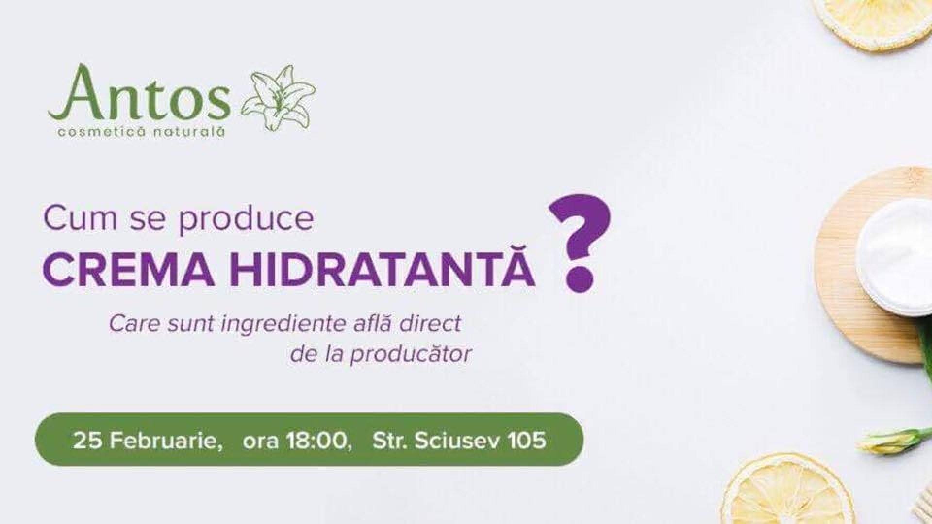 Cum se produce Crema Hidratanta?