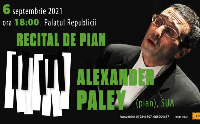 Recital de pian cu Alexandr Paley