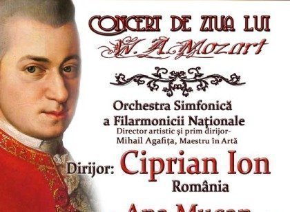 Concert de ziua lui W.A. Mozart(ianuarie)