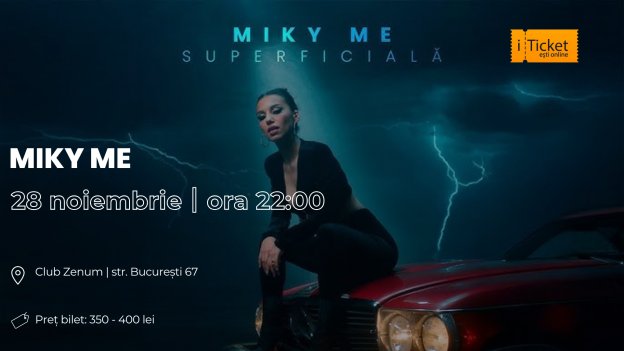 Miky Me – Live la Club Zenum!