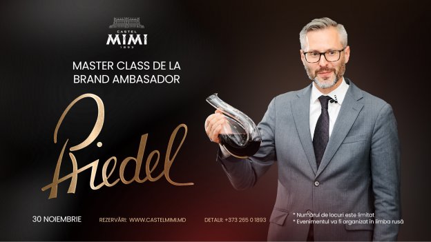 Degustare Exclusivă de Vinuri în pahare Riedel la Castel Mimi!