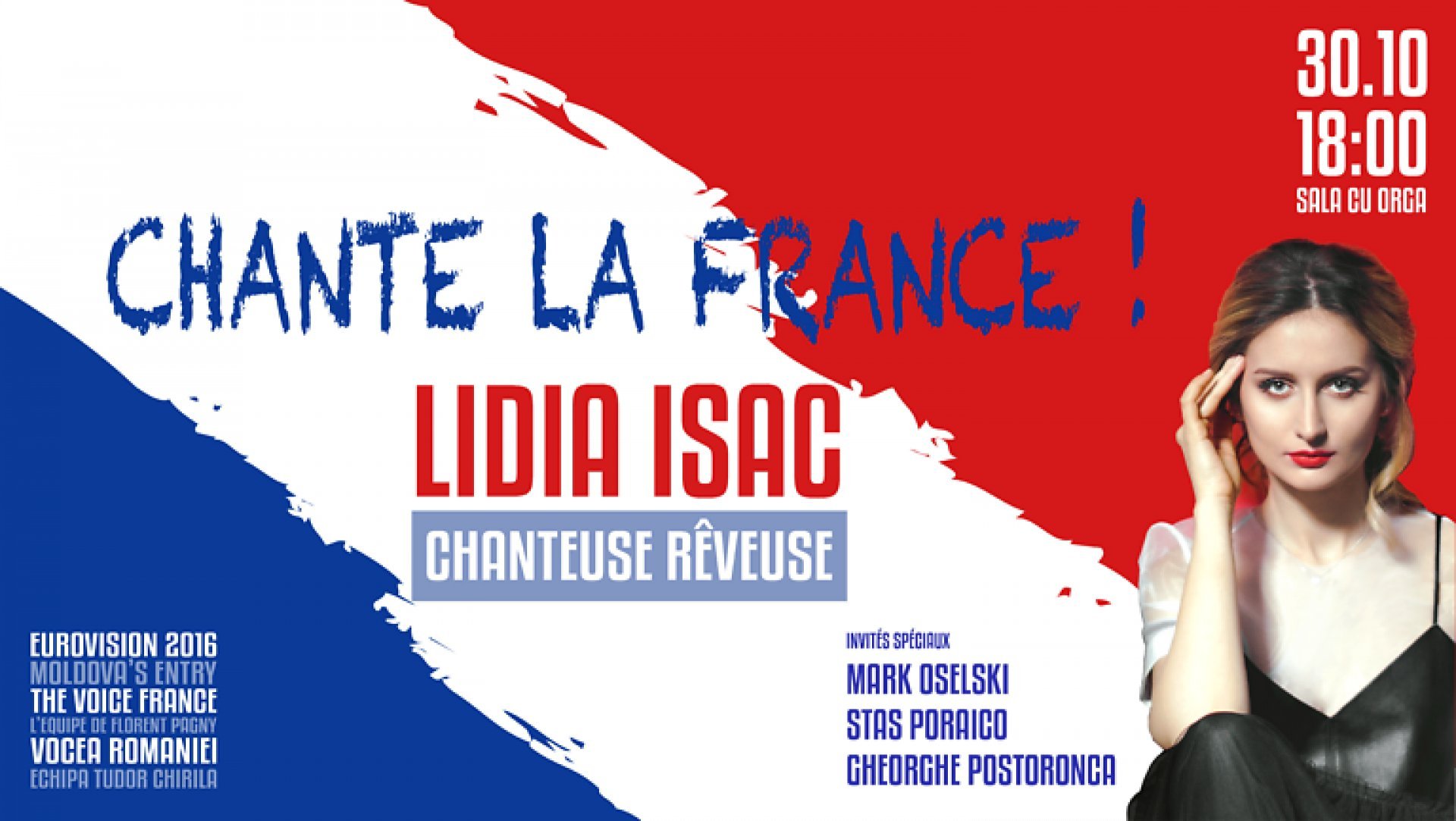 Lidia Isac - Chante La France octombrie 2021