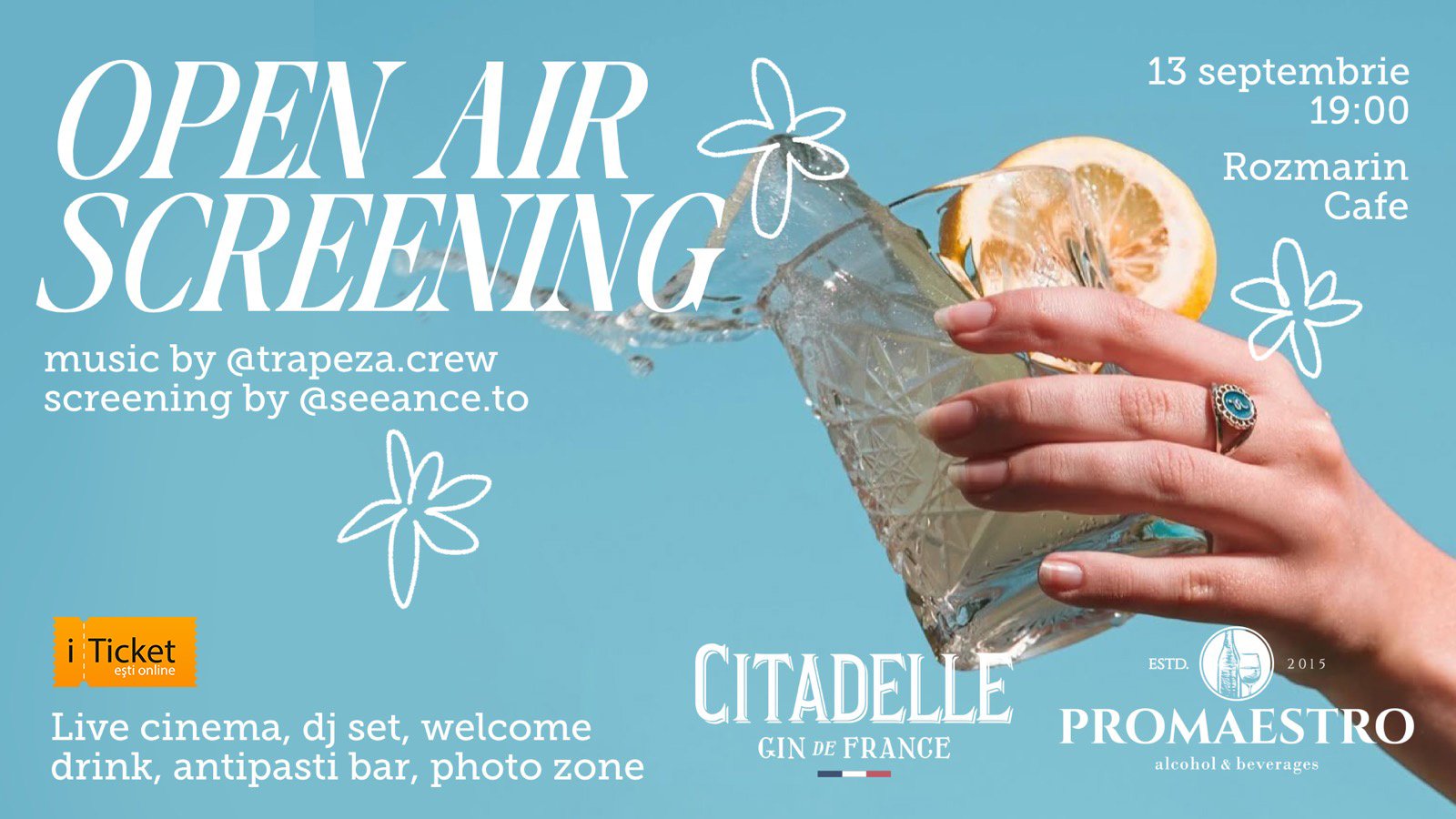 Open Air Screening la Rozmarin