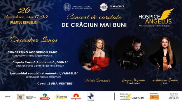 CONCERT DE CARITATE  -  DE CRĂCIUN MAI BUNI