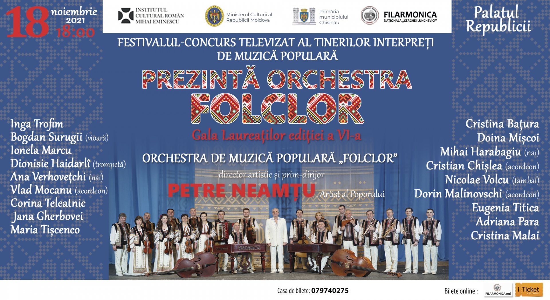 Gala Laureaților - „Prezintă Orchestra Folcor", ediția a VI-a